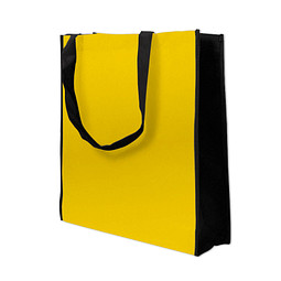 Joytex® Vliestasche Lisboa, gelb/schwarz