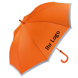 Reflektor-Stockschirm Safety, orange