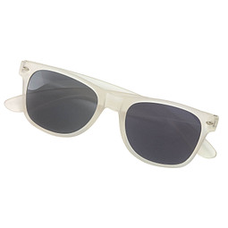 Sonnenbrille Sunshine, gefrostet, weiß