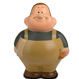 Herr Bert® Anti-Stress-Figuren Tischler Bert, braun