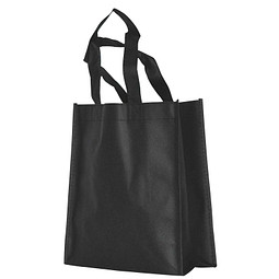Non Woven Tasche Small, Schwarz