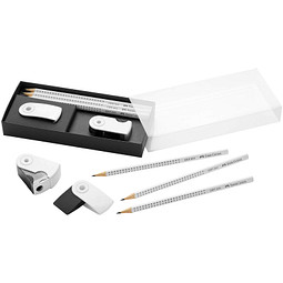 FABER-CASTELL Bleistift-Set 5-tlg., White