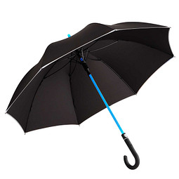 FARE® Stockschirm Laser, schwarz,blau