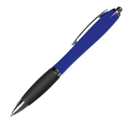 Druckkugelschreiber San Antonio, blaue Mine, blau
