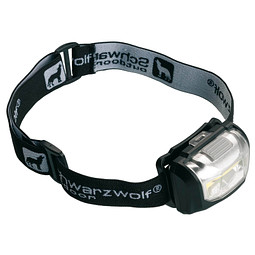 Schwarzwolf® outdoor Stirnlampe Tronador, schwarz