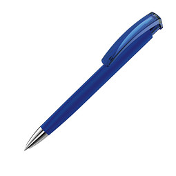 uma® Druckkugelschreiber TrinityGum, mit Metallspitze, blaue Mine, blau