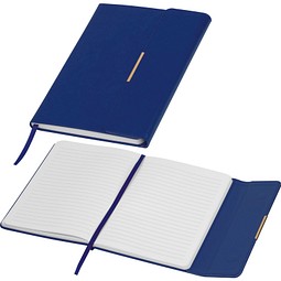 A5 Notizbuch mit Magnetverschluss JOSEPH, dunkelblau