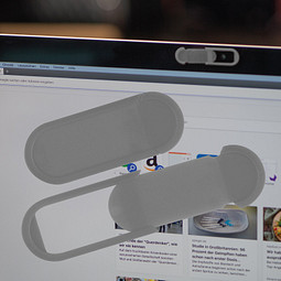 Abdeckung für die Webcam Computer/Laptop, grau