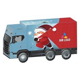 Adventskalender LKW, Ritter SPORT Schokowürfel, Little Santa
