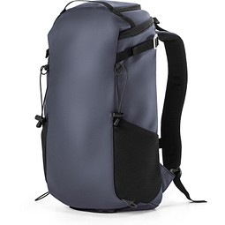 ALASCA. Wanderrucksack mit wasserdichter Beschichtung, Blau