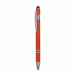 Metall-Touch-Kugelschreiber orange metallic