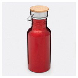 Aluminium Trinkflasche ECO TRANSIT,rot