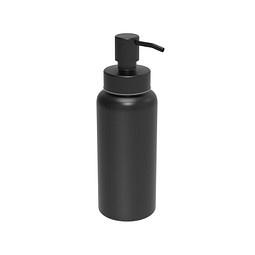 Aluminiumseifenspender Deluxe, schwarz