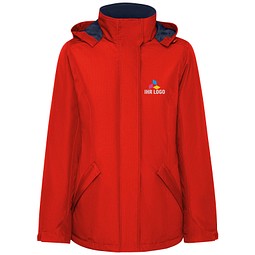 America wattierter Parka für Damen, rot, XL
