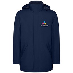 America wattierter Parka für Herren, Navy Blue, 2XL