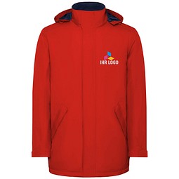 America wattierter Parka für Herren, rot, L