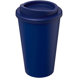 Americano® Eco 350 ml recycelter Becher, blau