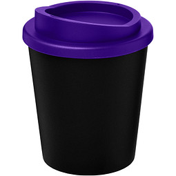 Americano Espresso Isolierbecher, 250 ml, schwarz,lila