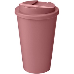 Americano® Renew 350 ml Isolierbecher mit auslaufsicherem Deckel, rosa