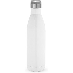 AMORTI L. Sublimationsflasche aus Edelstahl 800 mL, Weiß