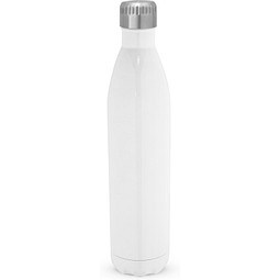 AMORTI XL. Sportflasche aus Edelstahl für Sublimation 1'1 L, Weiß
