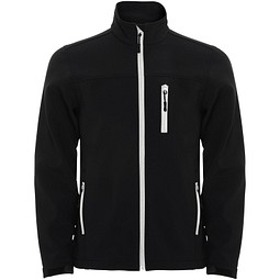 Antartida Softshelljacke für Kinder, schwarz, 12