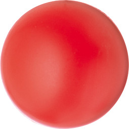 Anti-Stress-Knautschball aus knetbarem Schaumstoff, rot