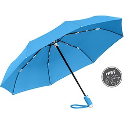 AOC-Taschenschirm FARE® Whiteline, cyan