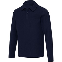 Apollo 245 g/m² Langarm Poloshirt Unisex, navy, 3XL