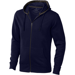 ELEVATE Herren Kapuzensweatjacke Arora, dunkelblau, XS