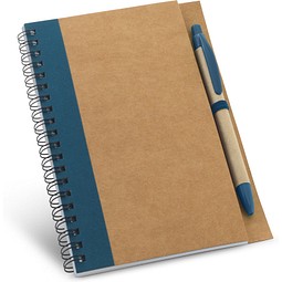 ASIMOV. Notizblock B6 und 120 unlinierten Seiten, Blau