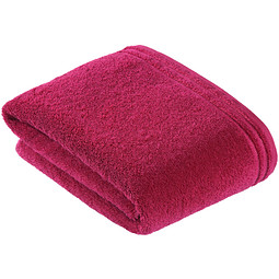 Badetuch Calypso Feeling, 100 x 150 cm, cranberry