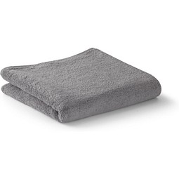 BARDEM S. Handtuch (350 g/m²) aus Baumwolle (82%) und recycelter Baumwolle (18%), Grau