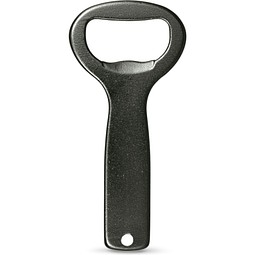 BARLEY. Flaschenöffner aus Aluminium, Schwarz