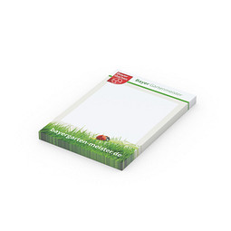 Geiger-Notes Haftpapier Basic 50 x 72 Bestseller, 50 Blatt, inkl. Druck, weiß