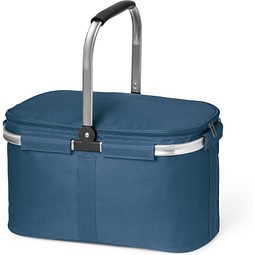 BASKIT. Flexibler Picknickkorb aus 600D 25 L, Blau