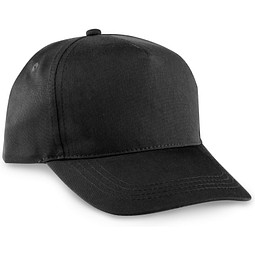 BENEDICT. Kappe aus recyceltem Polyester (100% rPET), Schwarz
