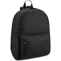 BERNA. Rucksack aus 600D Polyester, Schwarz