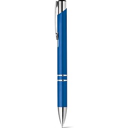 BETA PLASTIC. Kugelschreiber aus ABS mit Metallclip, Blau