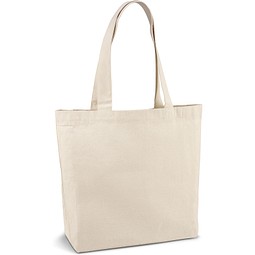 BETO. Tragetasche aus 100% Canvas-Baumwolle (280 g/m²), Naturhell