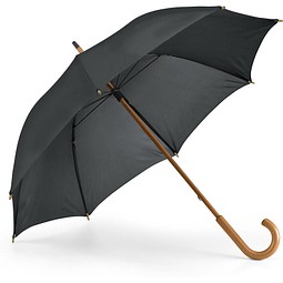BETSEY. Regenschirm aus 190T-Polyester, Schwarz