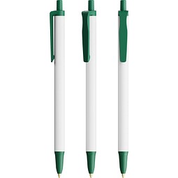 BIC® Clic Stic Ecolutions® Kugelschreiber Dunkelgrün Recycelt Blaue Tinte