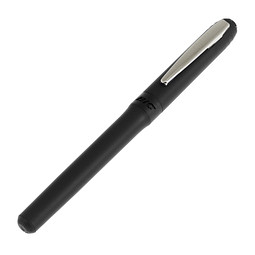 BIC® Rollerball Grip Roller, schwarze Mine, schwarz/chrom