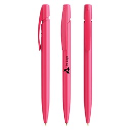 BIC® Media Clic Kugelschreiber fuchsia, blaue Mine