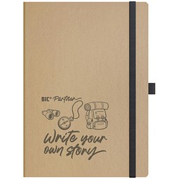 BIC® Partner A5 FruitCover Grau Liniertes Papier