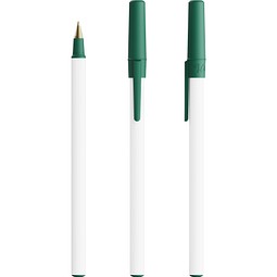 BIC® Round Stic® Ballpen Dunkelgrün Blaue Tinte