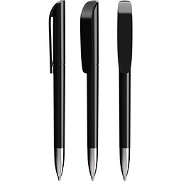 BIC® Super Clip Advance Ballpen Schwarz Blaue Tinte