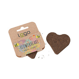 Flowerheart Bienenwiese, braun