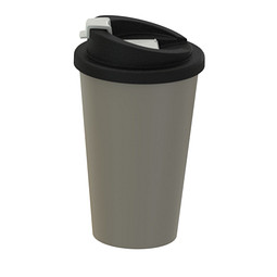 Bio-Kaffeebecher Premium Deluxe, 350 ml, haselnuss