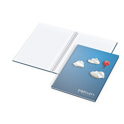 Geiger-Notes Notizbuch Bizz-Book A4-Plus Cover-Star Bestseller, inkl. Druck auf Einband, matt